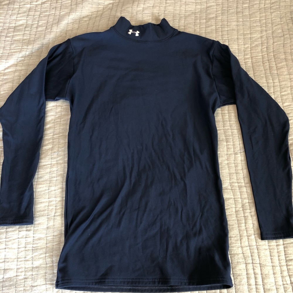 Underarmor Long Sleeve Navy Blue Large